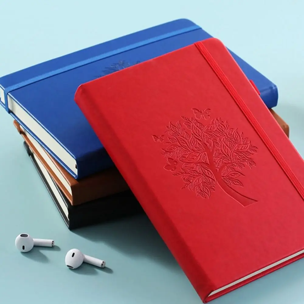 Personalized A5 Notebook 150 sheets Horizontal Line PU Leather Notebook With straps Thickened Pages Office Notebook Travel