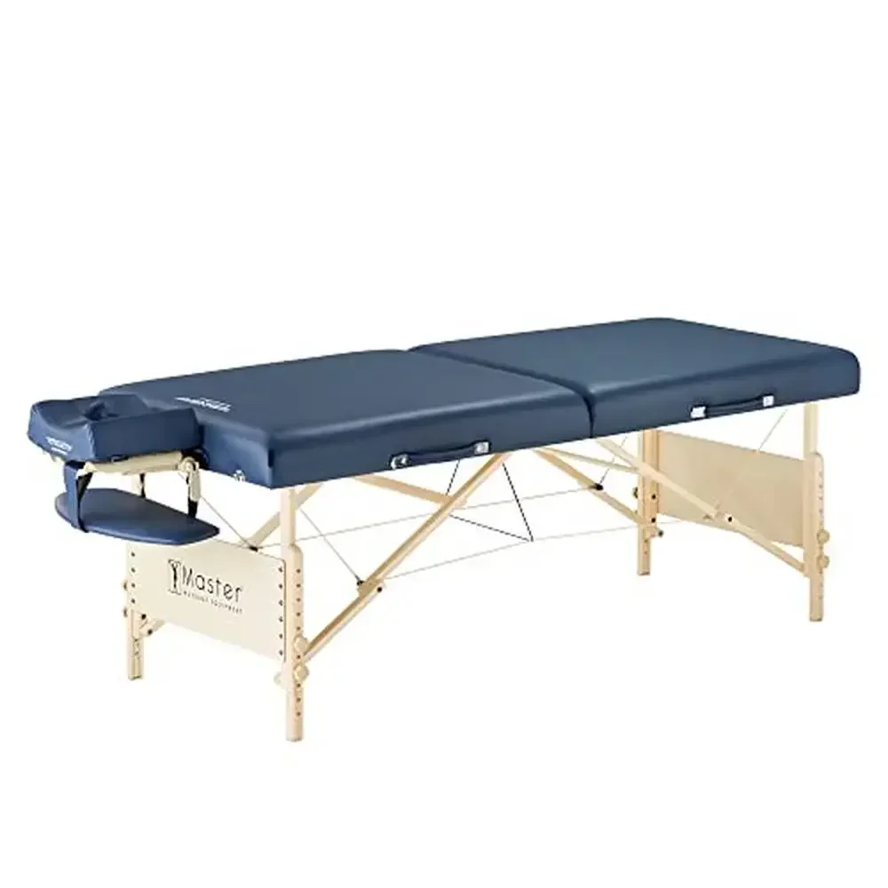 Coronado Portable Massage Table Pro Package Adjustable Height 750 lbs Working Capacity 3-Inch Foam Cushioning Ergonomic Face