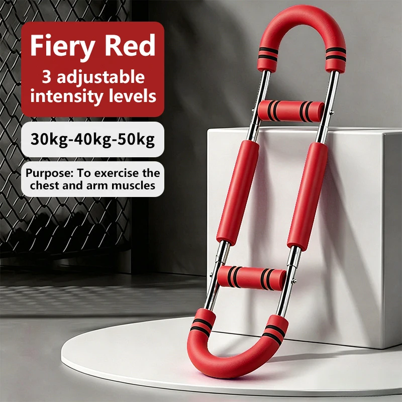 Multi-functional U-shaped Arm Exerciser with Three Adjustable Levels for Home Workout Fitness equipment to Train Arm Strength