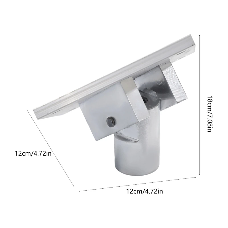 Support poteaux danse Type lourd, Installation Simple, capacité poids élevée, perçage coudé, Surfaces antidérapantes