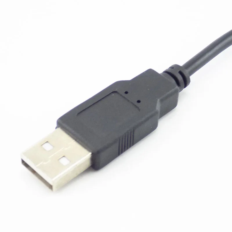0.3m/1m/2m 4 Pin 5V Micro USB 2.0 Male Jack Cable 4 Wire Data Power Adapter Wires Charging Extension Cable Cord DIY Connector E2