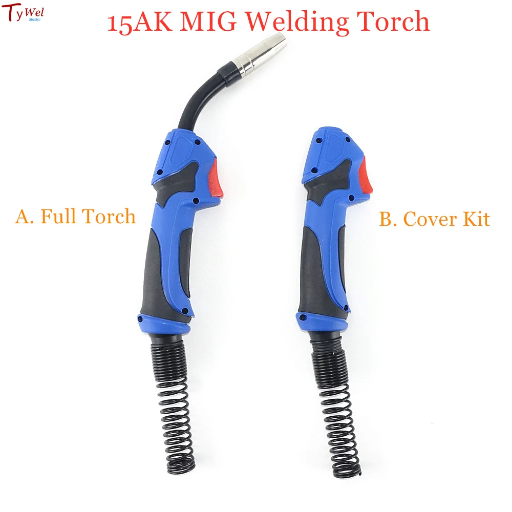 15AK 180A MIG Welding Torch EU Style MB15AK Torch Welding Gun for Wire Welder