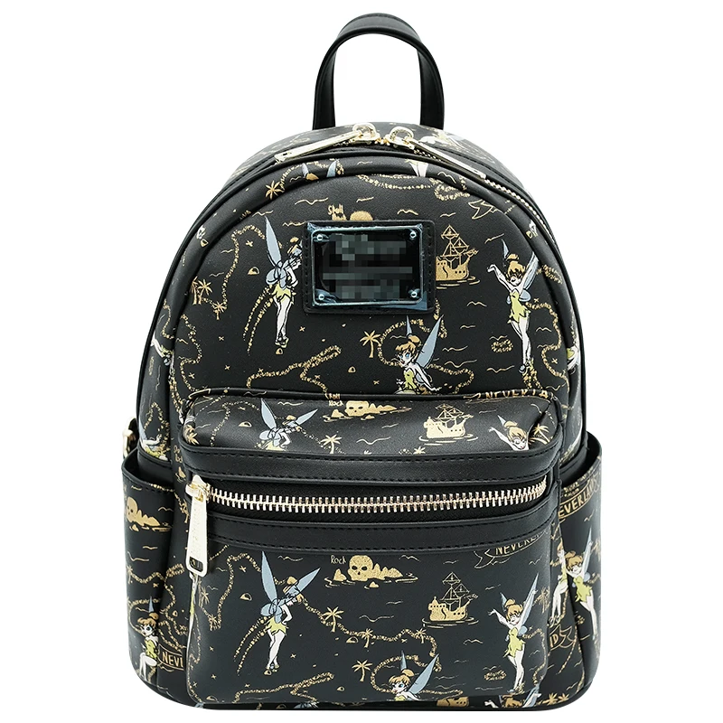 Disney Tinker Bell Fairy Perifere Pu Rugzak Lederen Modemerk Rugzak Beste Verjaardagscadeau Outdoortas Mooie Mochila