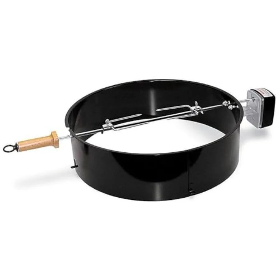 

Набор для гриля-ротиссери для 22-дюймового угольного гриля - отлично подходит для медленного приготовления курицы, баранины, ребрышек или индейки на вашем гриле; в комплекте