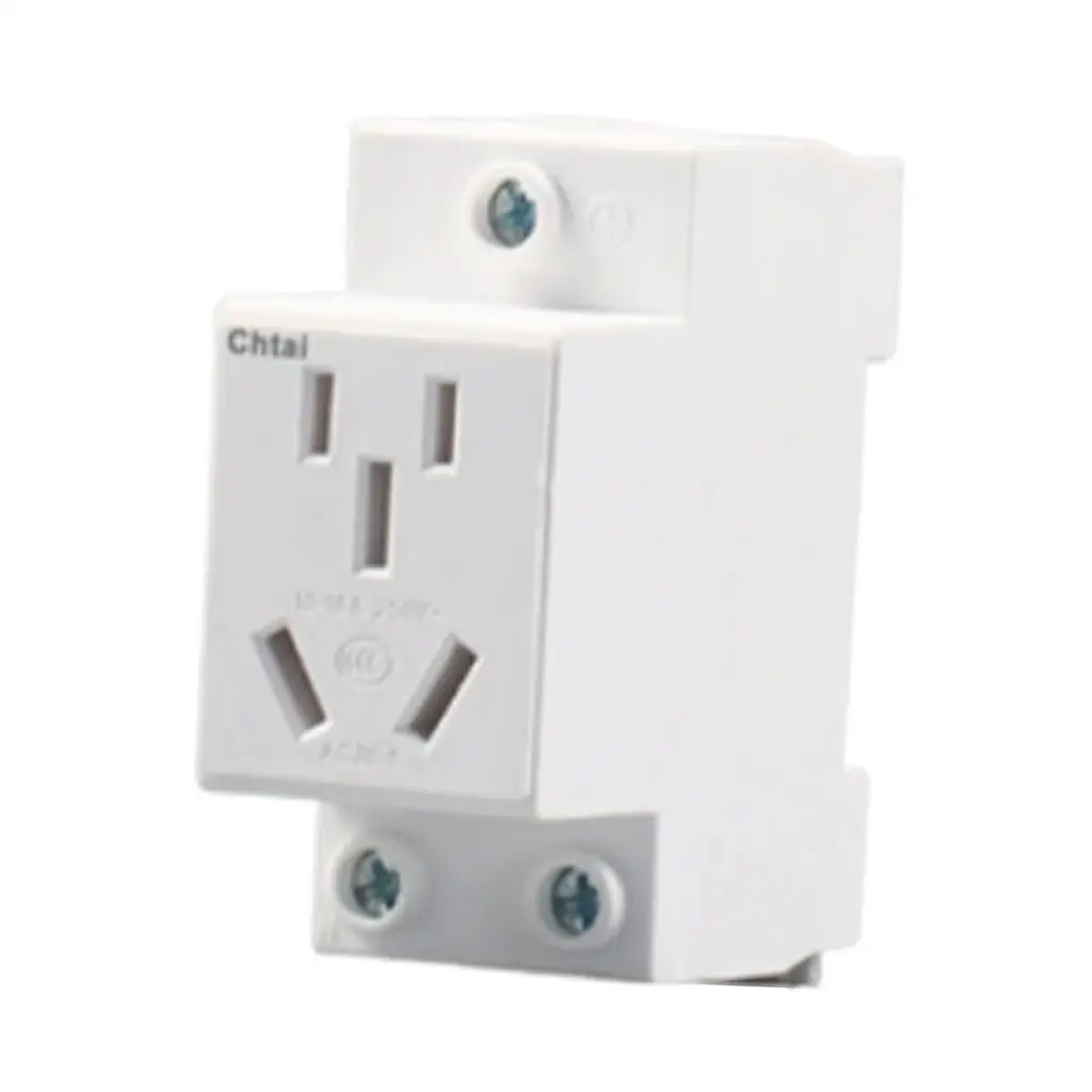 Modular Din Rail Mount Quality Copper Fittings Modular Plug for Industrial Office Workshops Machinery Household Appliances