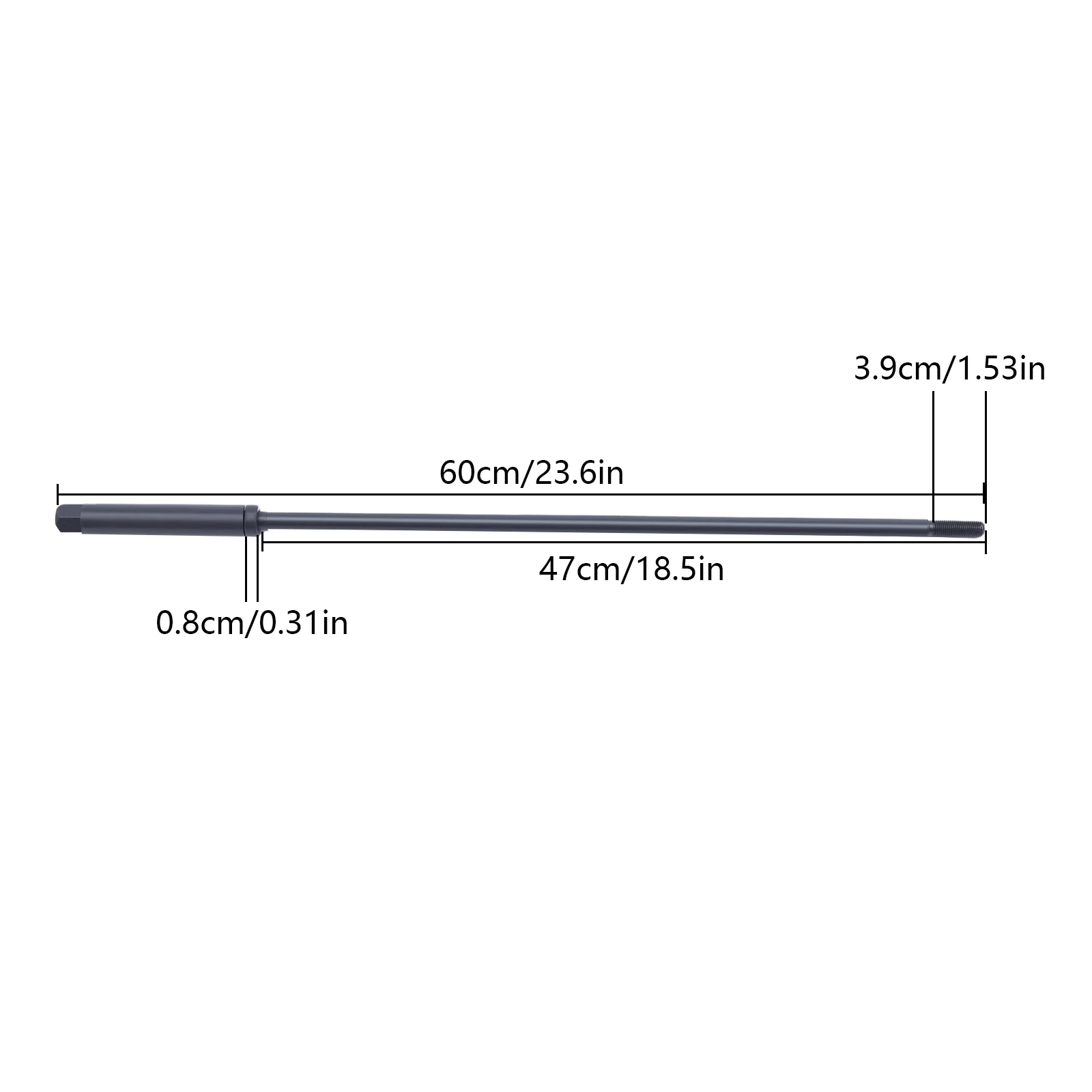 High-Precision Milling Machine Draw Bar: Durable, Vibration-Resistant Design for Stable, Efficient Machining