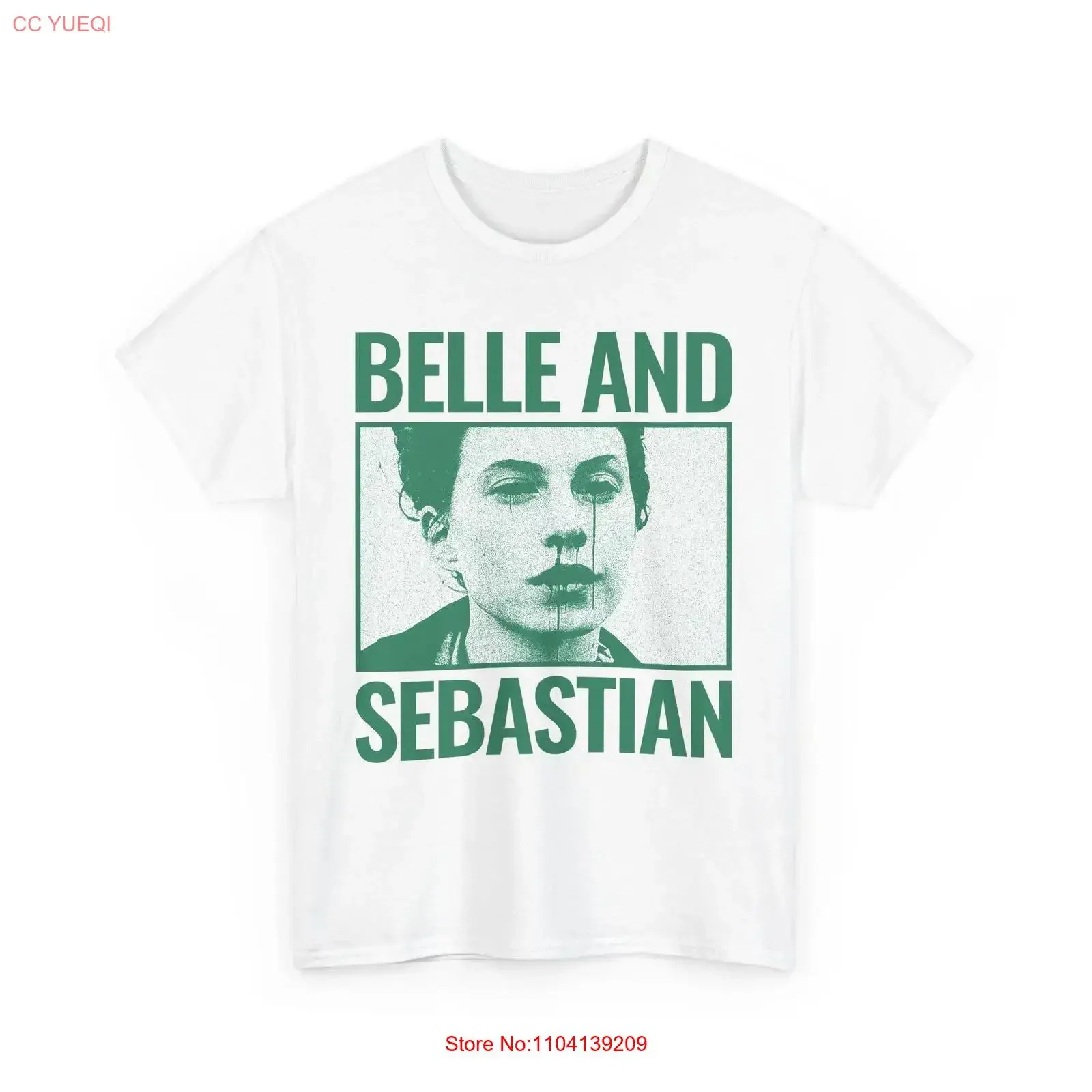 Belle and Sebastian Fanart T shirt Indiepop Tweepop Indierock vintage Washed Casual graphic fashion Soft Breathable homme