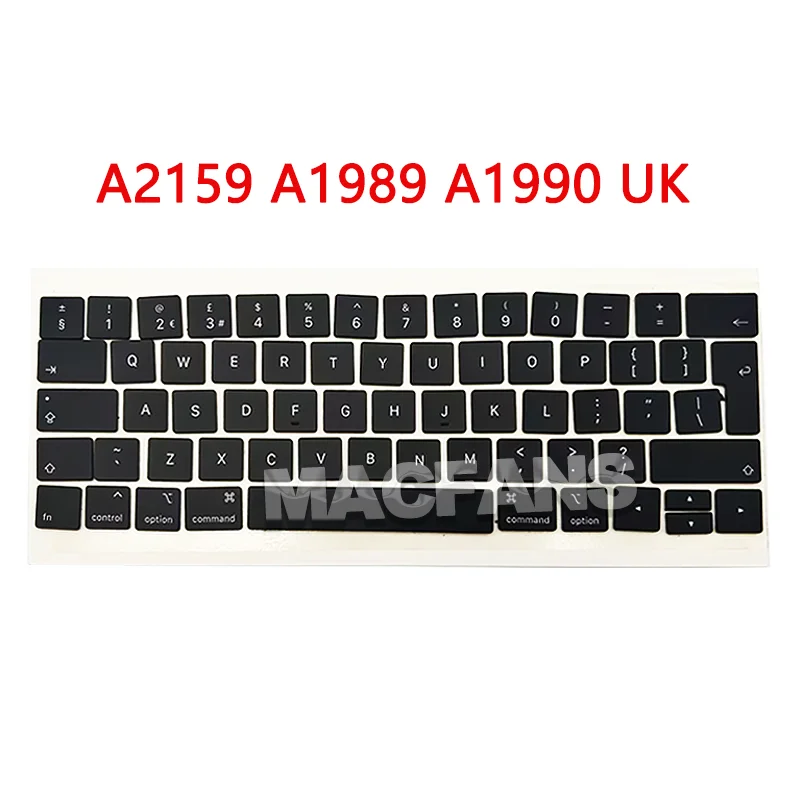 New Keycaps Replacement for Macbook Pro Retina A1989 A1990 A2159 2018 2019 13