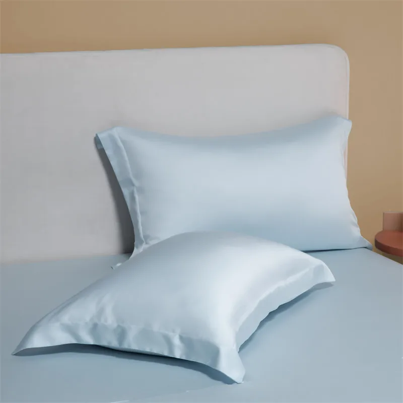 

Pillow Cover High Quality Natural Satin Pillow Case Double-Sided Pillowcase 48x74 50x90