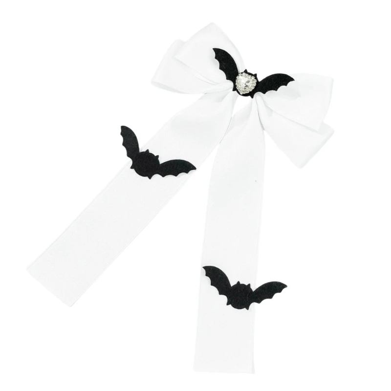 Fiocchi per capelli a nastro Punk Devil Wing Clip per capelli Barrette per donne Strumento per lo styling dei capelli Dropship