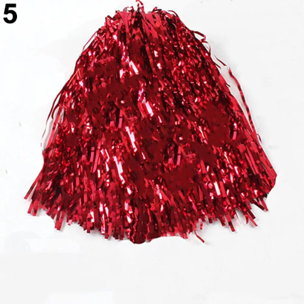 1Pc Cheerleading Flower Ball Cheerleading Plastic Hand Flower Ball Dance Party Team Match Sports Pom Poms