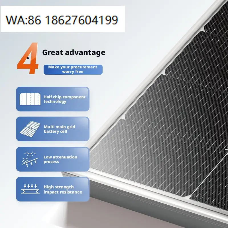 

Новые монокристаллические солнечные панели 560W 580W 600W Pro Neo N-типа с MPPT для коммерческого и домашнего использования (литий-ионные)