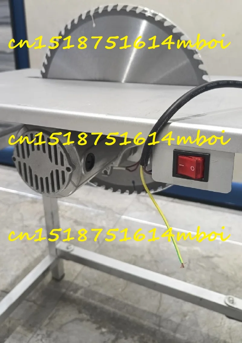 Segheria per uso domestico sega a disco integrata con motore elettrico per seghe da cantiere/set completo di bambรน 220 v3kw