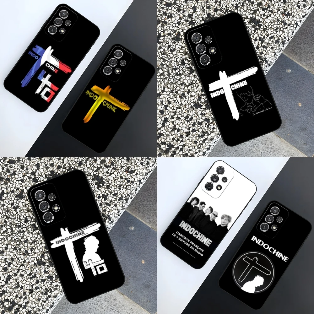 

Best Of Indochine Band Phone Case For Sumsung Galaxy S24 S23 S22 S21 S20 A24 A34 A54 A53 N20 M54 Fe Plus Ultra Black Soft Cover