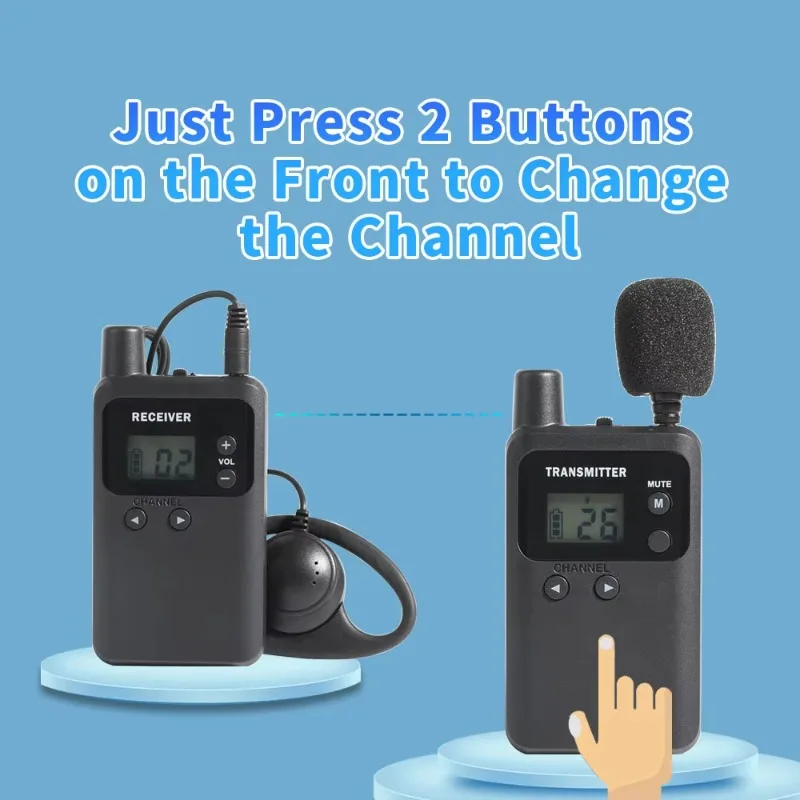 Sistema di guida audio wireless 813R Sistema di guida turistica di vendita caldo per l'insegnamento della conferenza di visita turistica ad alto costo