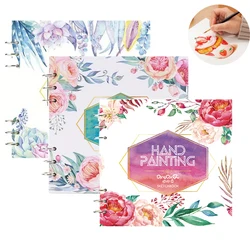 Watercolor Sketchbook Watercolor Paper Sketch Book  20 Sheets,(300gsm) Heavyweight Paper Loose-Leaf Binding Painting Supplies