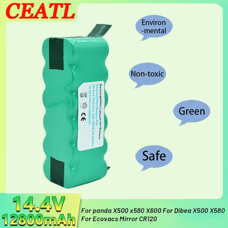 

14.4V 4500mAh Sweeping robot NiMH battery for Kitfort KT504 Haier T322 T321 T320 T325/Panda X500 X580/Ecovacs Mirror CR120