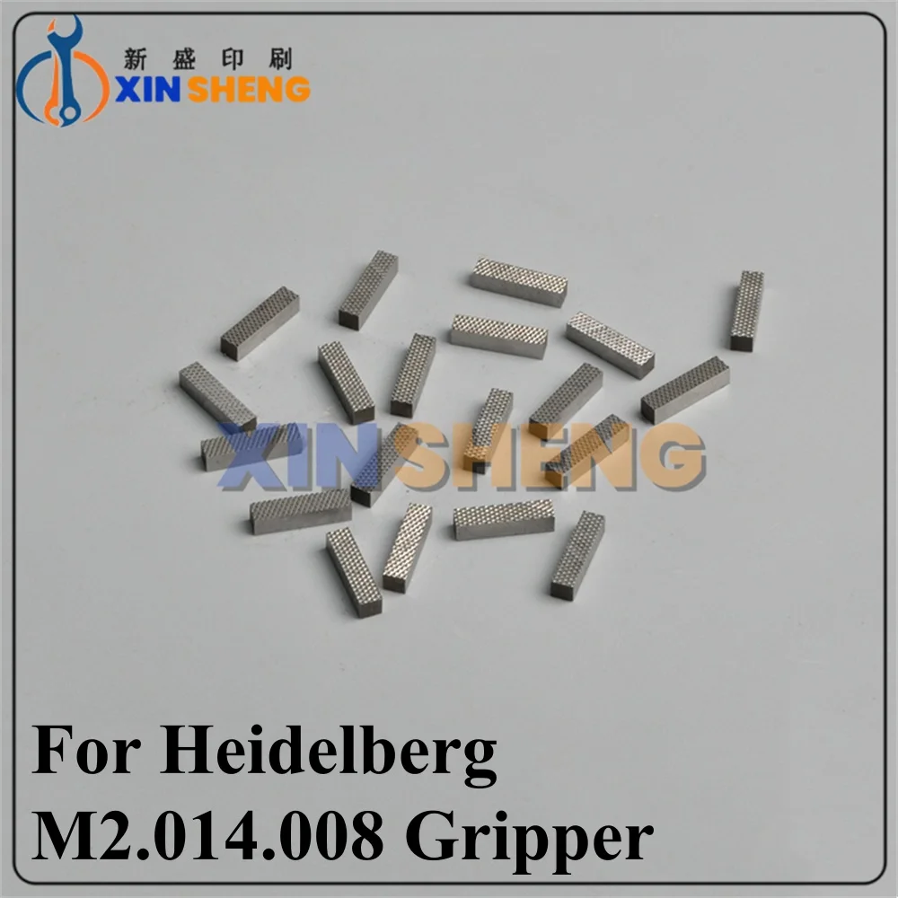 High Quality Stainless Steel Block M2.014.008 Gripper For Heidelberg Machinery Spare Parts Gripper Bar SM74 CD74 102 XL105