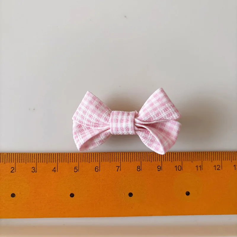 Korean Sweet Kids Clips Pink Bow Rabbit Decoration Girl Side Hair Clip Fashion Hair Accessories Headwear