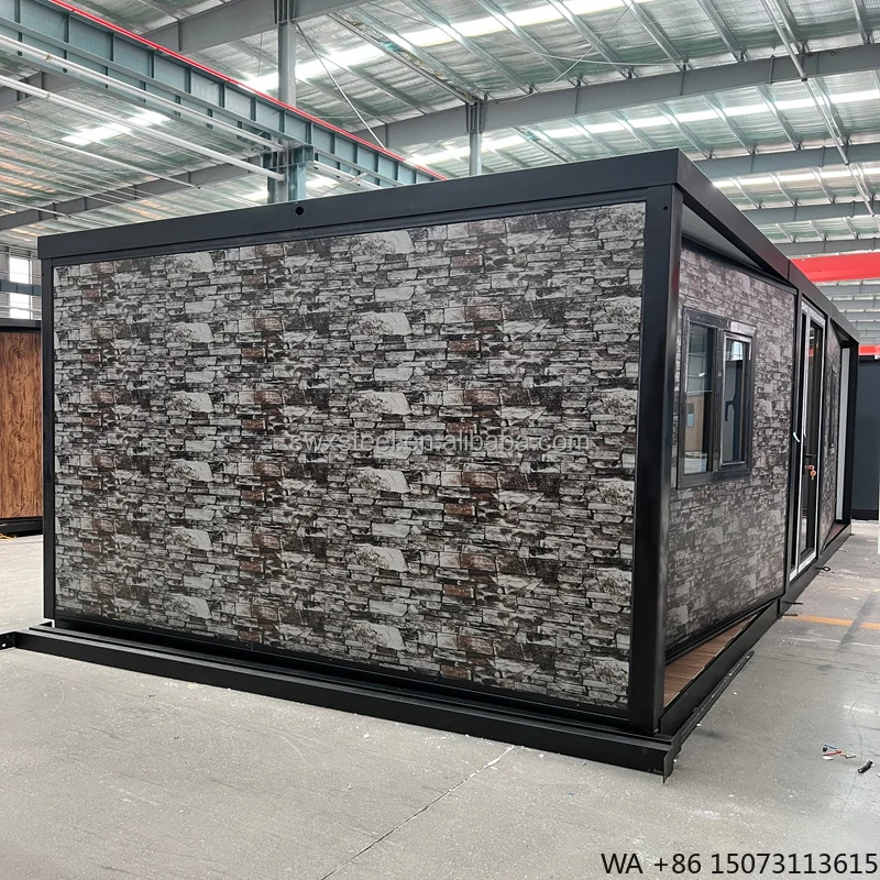 10FT Expandable Container House Small Houses Modern Prefabricated With Kitchen and Bathroom