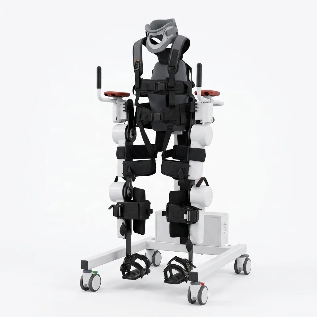 Exoskeleton Robot for Paralysis: Enables Standing and Walking Training,Practice at Home or Outdoors