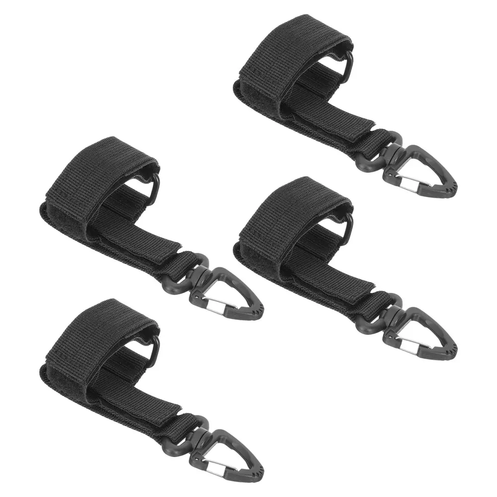 

4Pcs Gear Glove Strap Oxford Cloth Buckle Keeper Glove Holder Belt Outdoor Skiing Camping Hiking Mountaineering