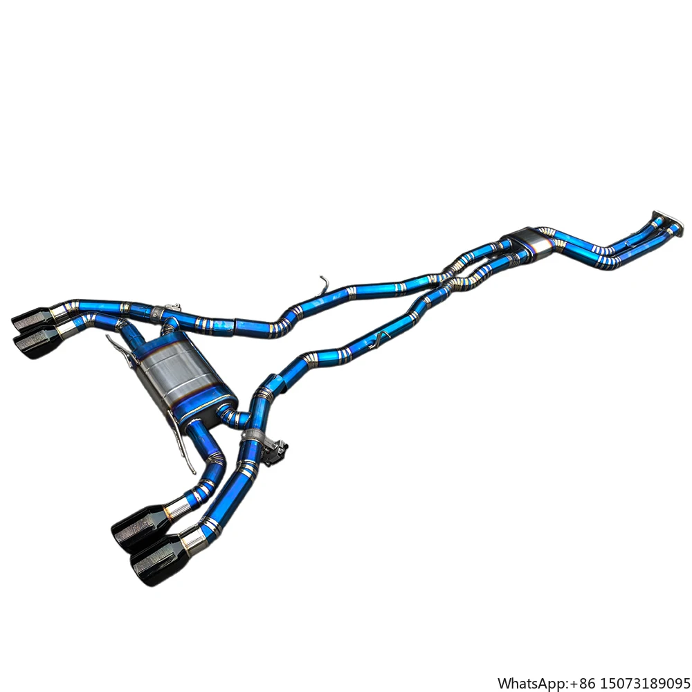 Performance Titanium Valvetronic Exhaust Catback System for X3M X4M F97 F98 Exhaust