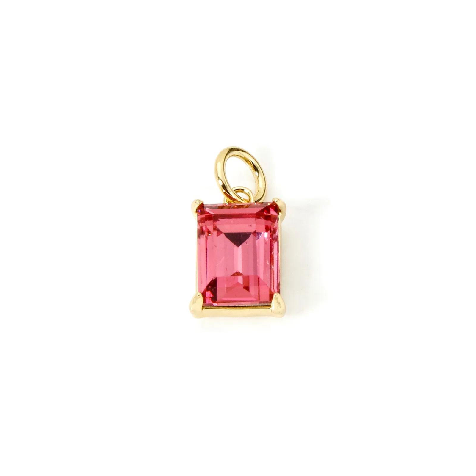 2 stücke Messing Charms Gold Farbe Geometrische Quadrat Herz Rechteck Mit Glas Cabochons Anhänger DIY Frauen Halskette Ohrringe Schmuck – Detail 9