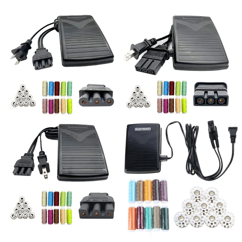 Швейная машина, педали, шнур питания, подходит для xl2600 lx3125 1034d lx2500 xm2701, Прямая поставка
