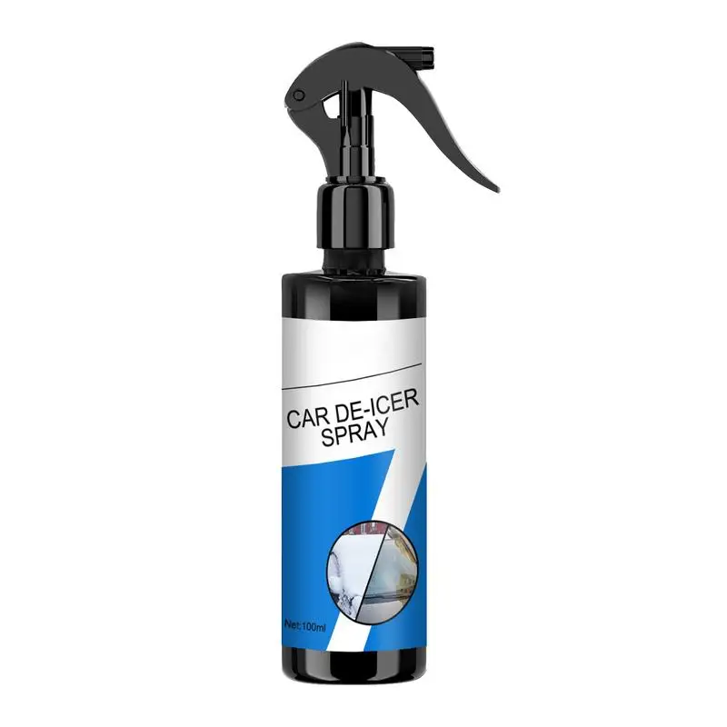 

Deicer Spray For Car Windshield Snow Remover For Cars 100ml Winter Car Accessories Snow Cleaner For Car Multi-Purpose For