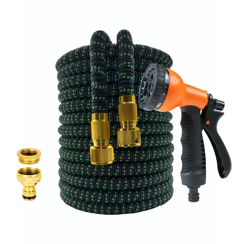 

Garden Expandable Magic Water Pipe High-Pressure 8 Function Irrigation Water Gun Garden Farm Irrigation Car Wash Supplies