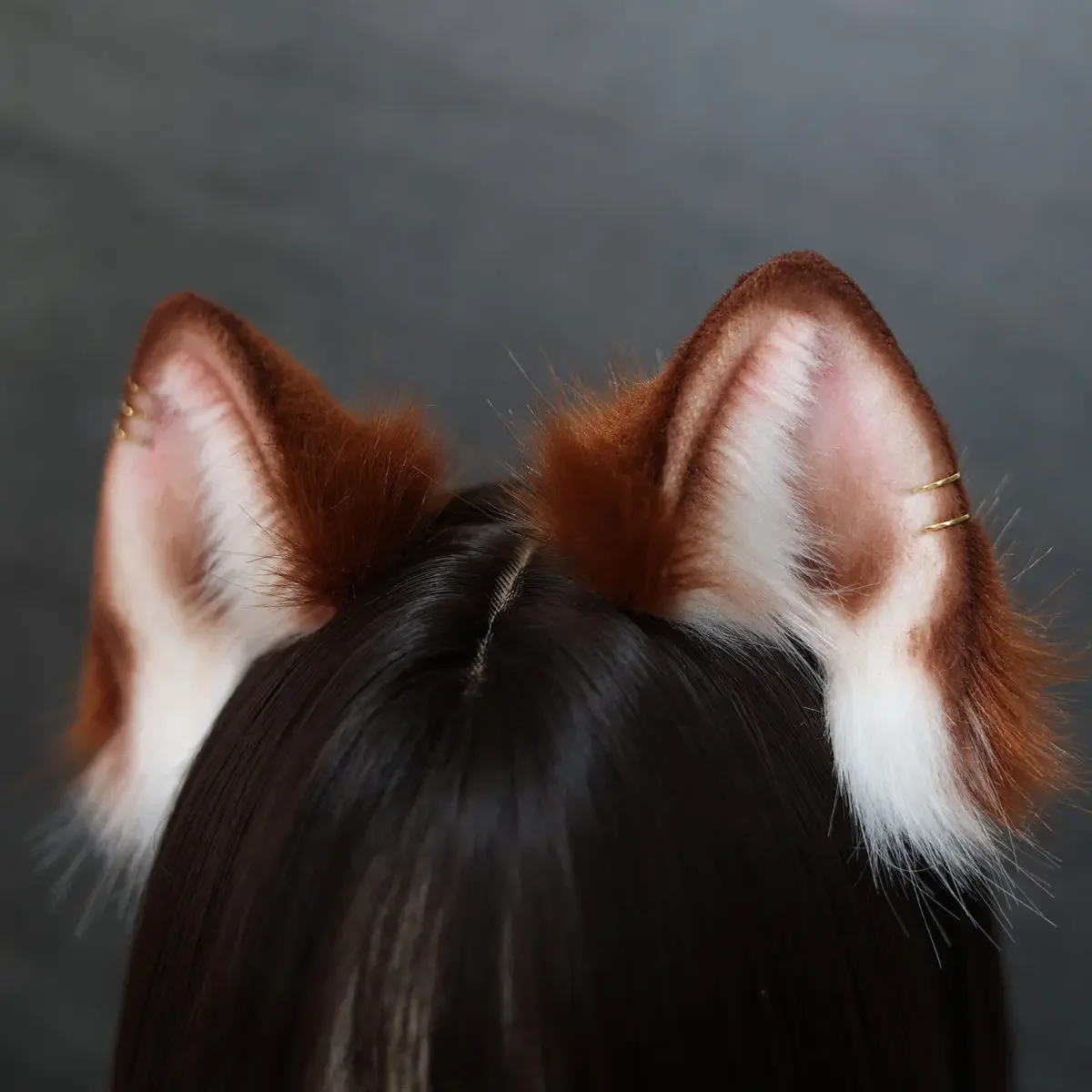 

Halloween Props Girl Hair Band Custom Simulation Short Hair Cat Ear Hair Hoop Earring Gift Cosplay Headdress Accessories