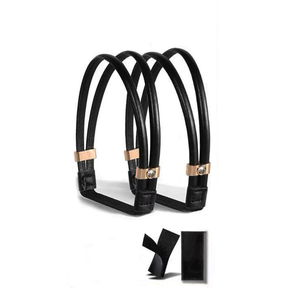 

Bright Rhinestone Women Bundle Shoeslaces Anti-dropping heel Elastic Lazy Shoelaces Adjustable Anti-skid Bundle Laces