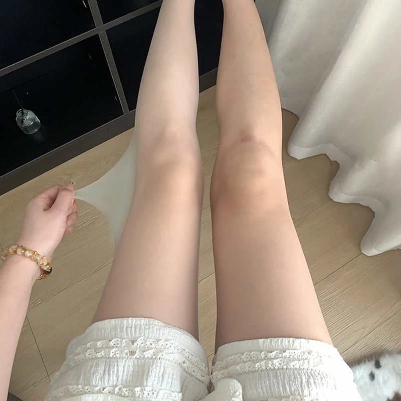 New Green Stockings For Women Summer Thin Sunscreen Whitening Natural Skin Pantyhose Smoothing And Leg Brightening Stockings