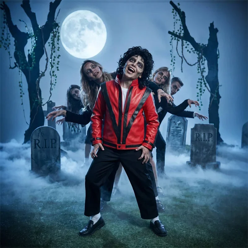 2026 m-Michael Jackson  Clothes Halloween Cosplay Birthday Party Dance Costume Pop Rock Superstar Boys Girls Outfits view 3