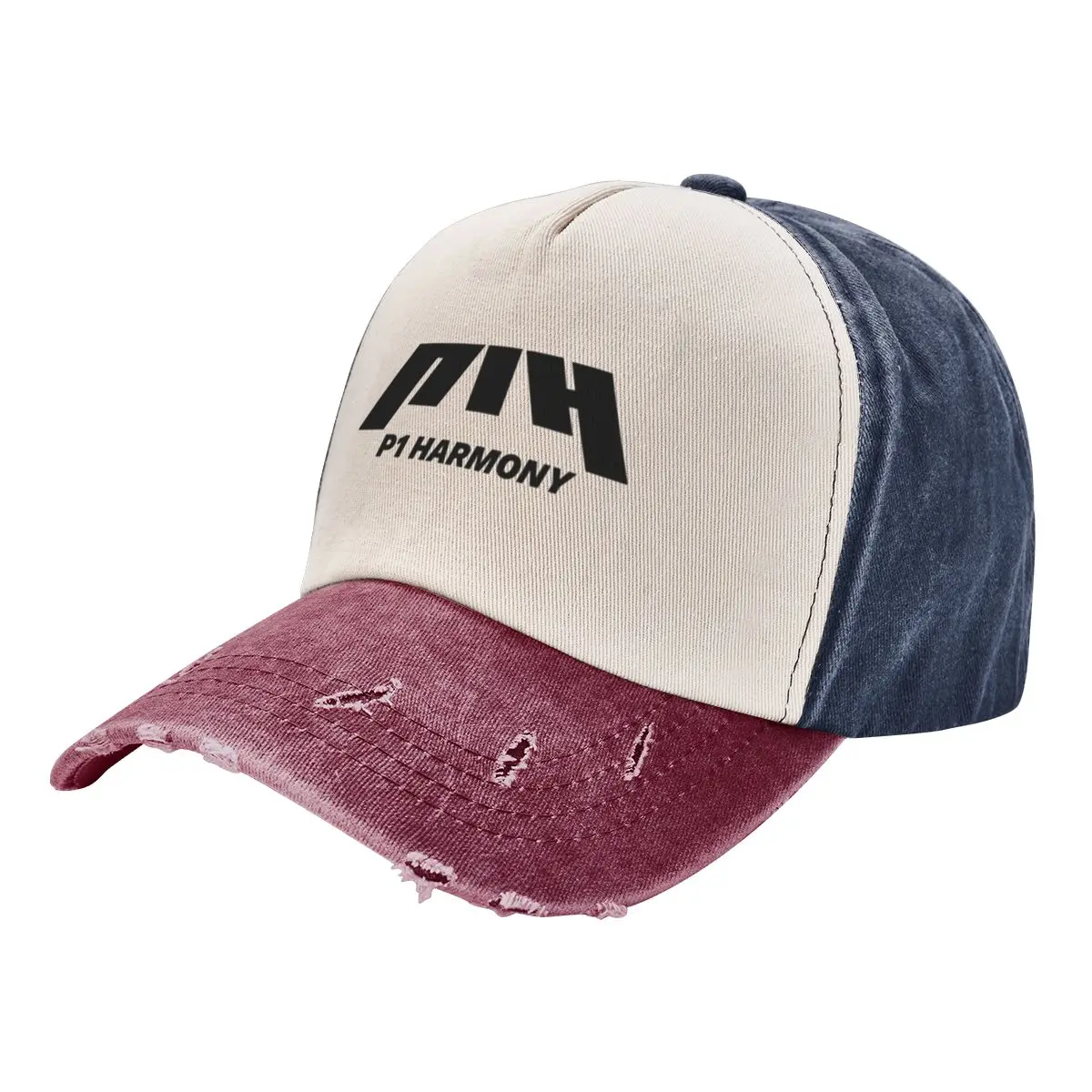 P1harmony Kpop Logo 2024 Casual Young A Washed Baseball Cap Hat