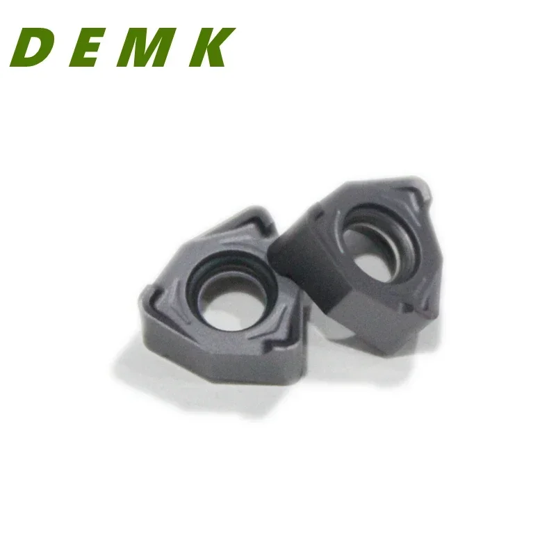 Imagem -04 - Eficiente Rápida Alimentação de Inserção de Carboneto de Trituração para Mfwn90 Mfwn para Alta Qualidade de Aço Inoxidável 10pc Wnmu040304 Xnmu040308