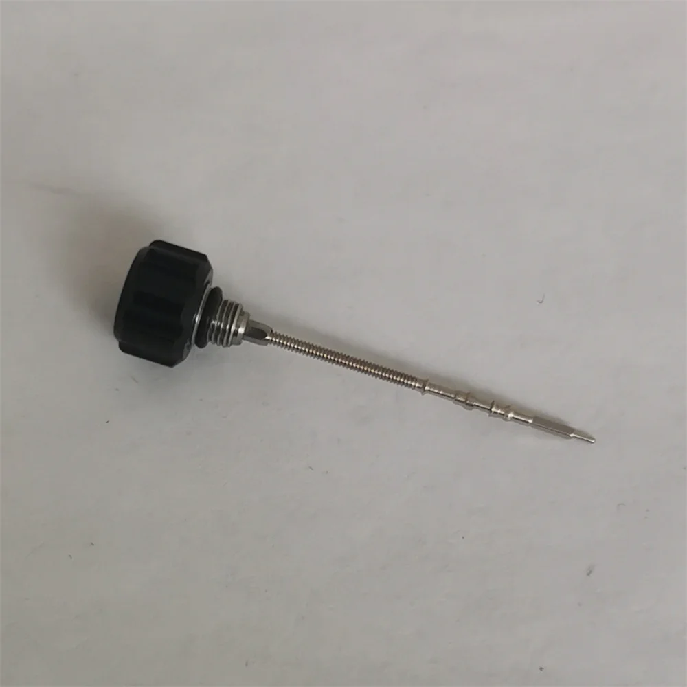 Watch Parts Black Stainless Steel Watch Crown with Winding Stem S Crown For SKX007 SKX009 NH35 NH36 NH34 4R35 4R36 7S26 Movement