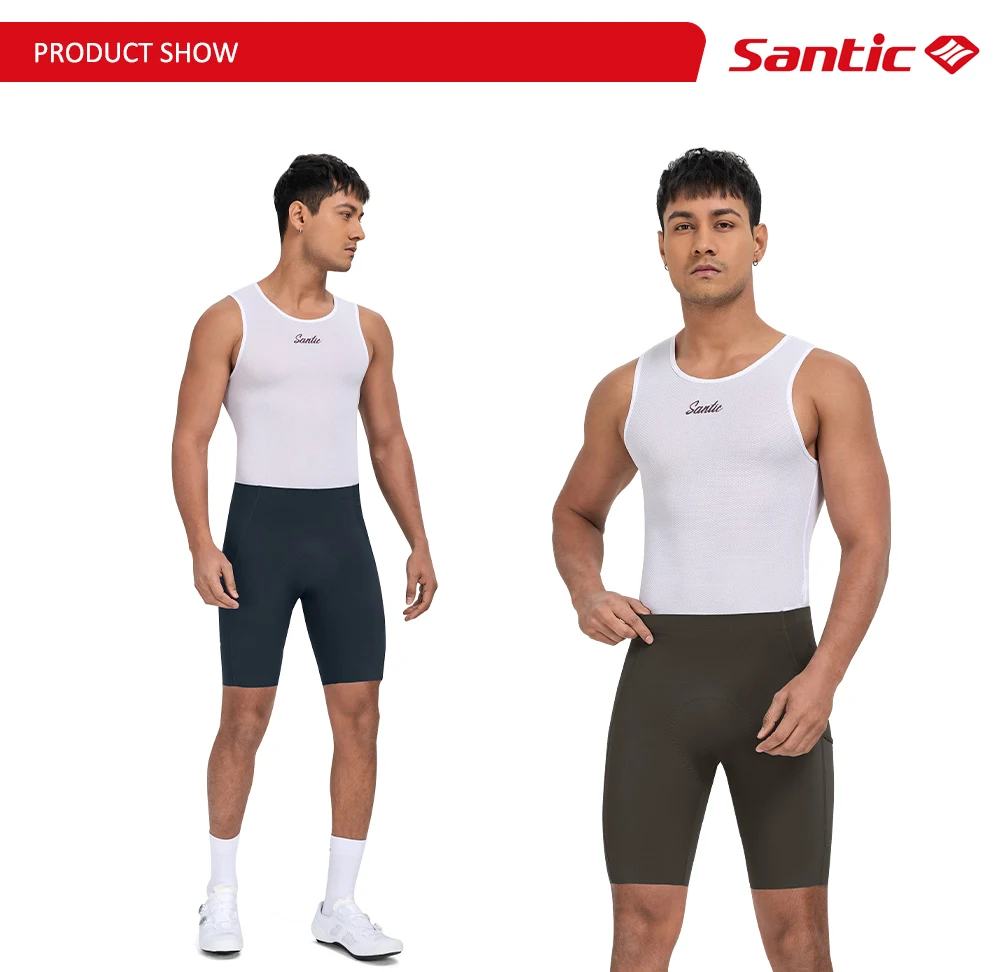 Santic Herren Sommer Neue Radfahren Shorts Schnell Trocknend Atmungsaktive Radfahren Shorts Rennrad Hohe Elastizität Reflektierende GM25C05192 – Detail 8