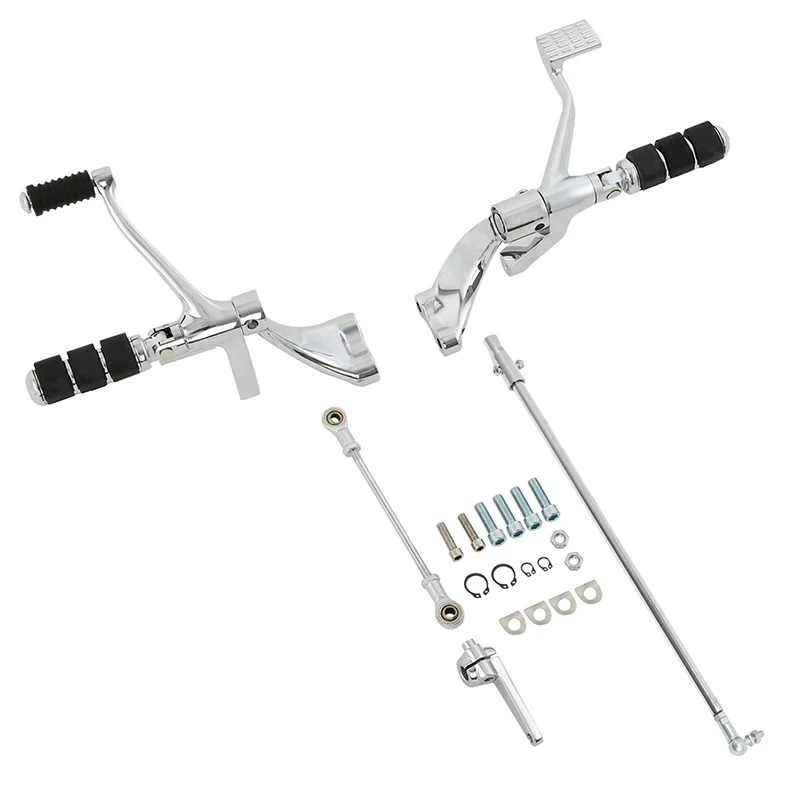 Motorcycle Forward Control Pegs Lever Linkage For Harley Sportster XL883 XL1200 2014-later