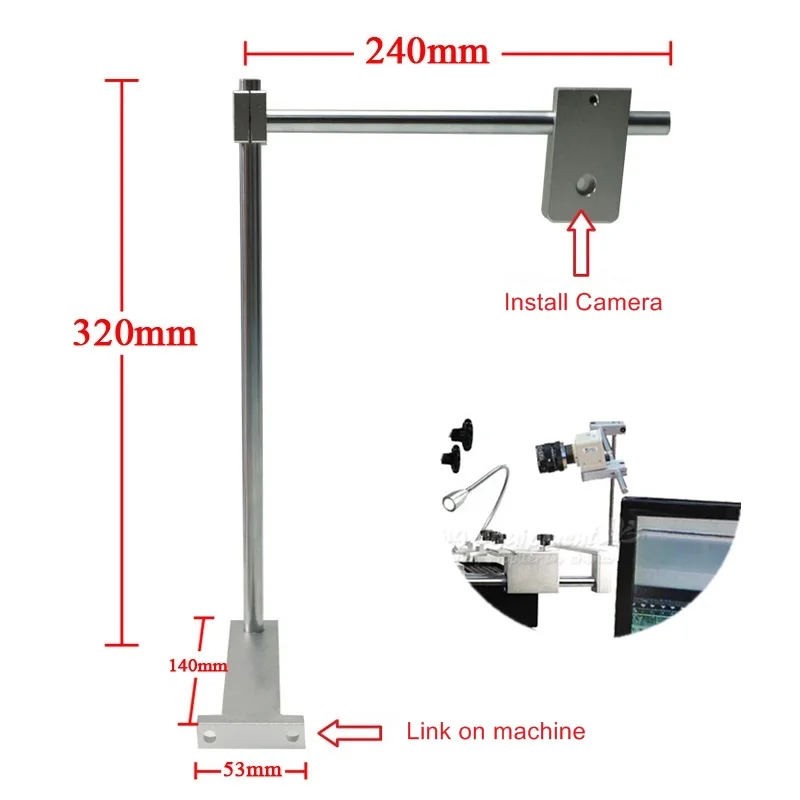 diy-ccd-camera-pcb-support-fixture-all-in-one-ccd-mount-made-by-aluminum-alloy-for-bga-rework-station-with-screws-without-stand