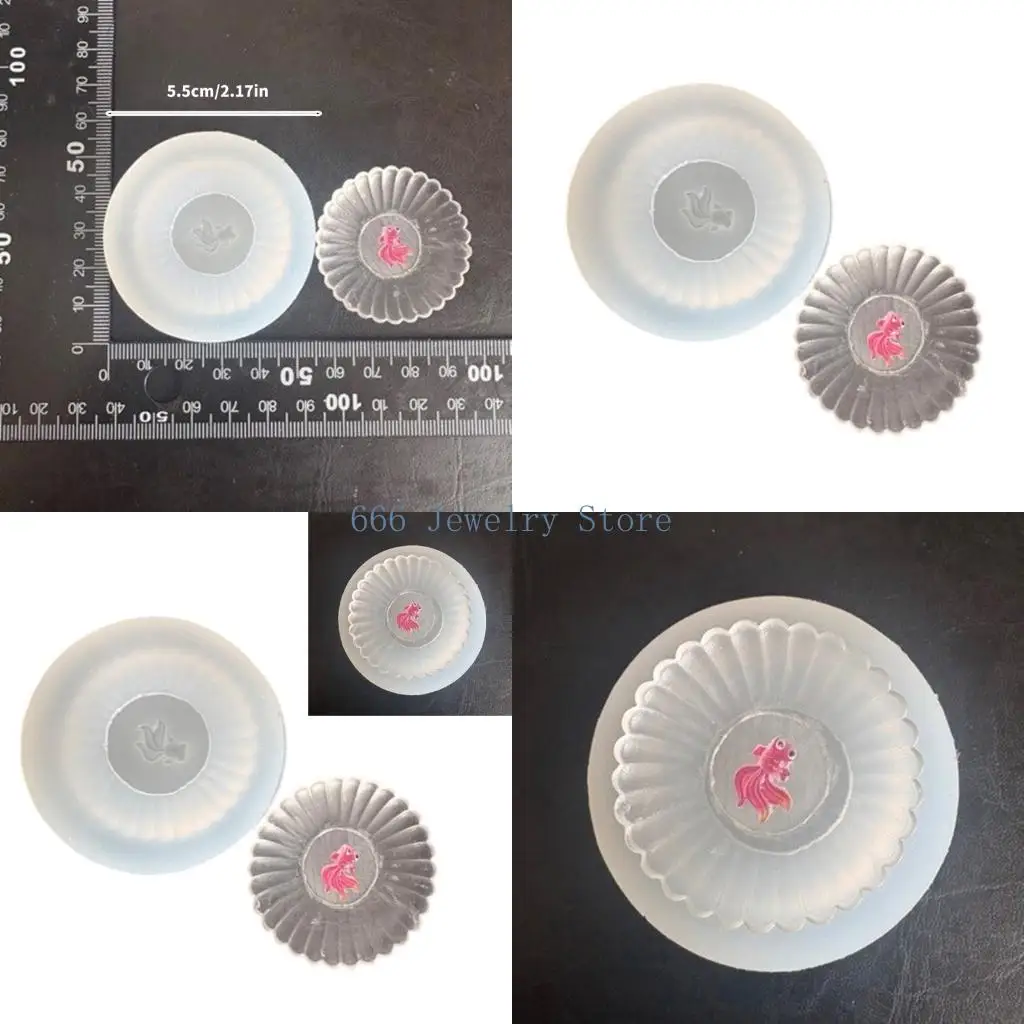 F2TD Tiny Resin Mold Plate Mould For Epoxy Art And Keychains