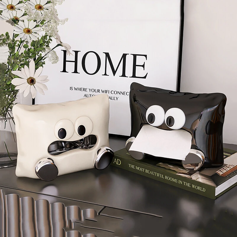 Cute Box Bedroom Figurine Ceramic Creative Gifts Beauty Cute Figurine Items Aesthetic Decoracion Para Habitacion Home Decor