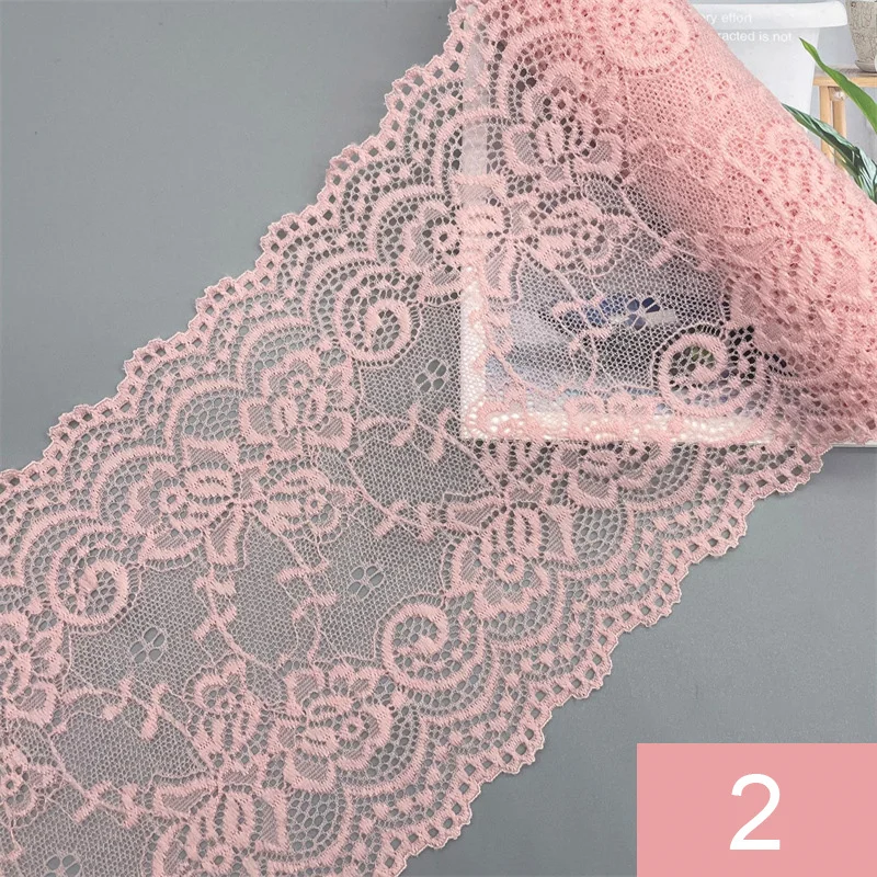 High Quality Ribbon Lace Trim Ribbon 1Yard Flower Pattern Fabric Wholesale Diy Craft Fabric Lace Fabric for Dresses Materials