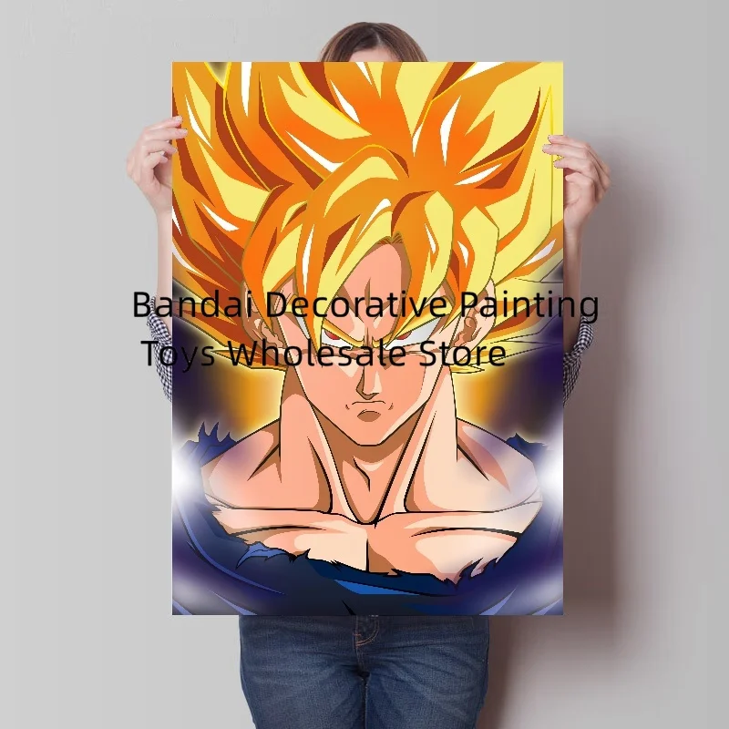 Classic Anime poster Seven Dragon Ball personaggi Goku Gift Art Room Home regali di compleanno pittura modulare decorazione dipinti