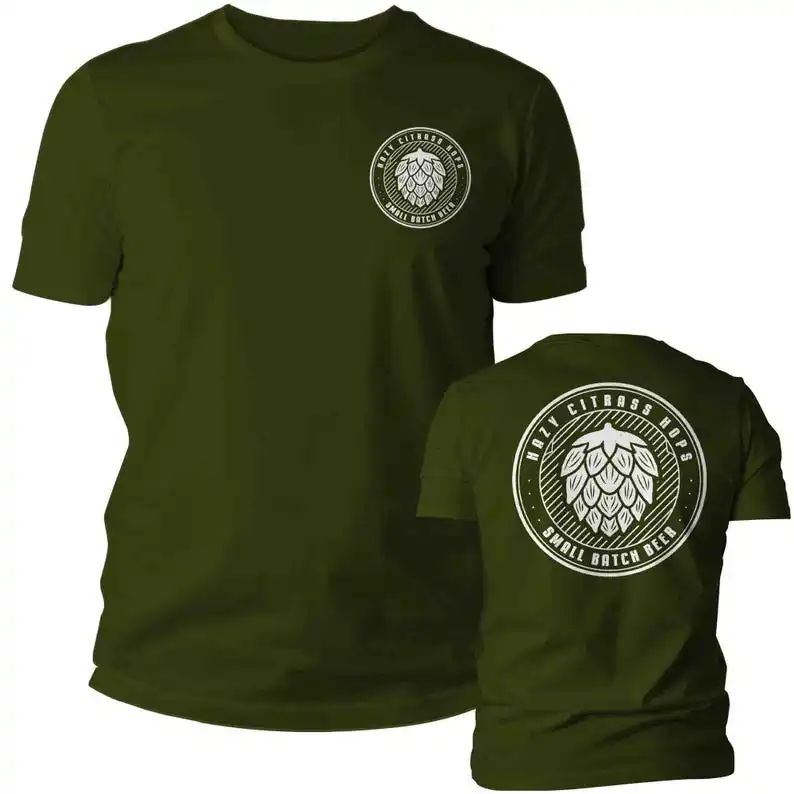 Мужская рубашка для пивоварения, персонализированные футболки для пивоварения, футболка с логотипом Brew Hops Beer, унисекс, идея для мужского подарка, футболка на день отца, лагер, ремесло