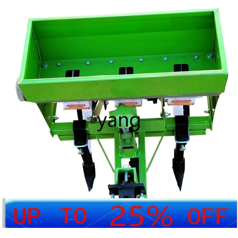 LTT micro tiller supporting three rows soybean sorghum upland rice fertilization wheat seeder