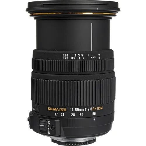 Sigma 17-50mm f/2.8 EX DC OS HSM FLD Large Aperture Standard Zoom Lens for Canon Nikon