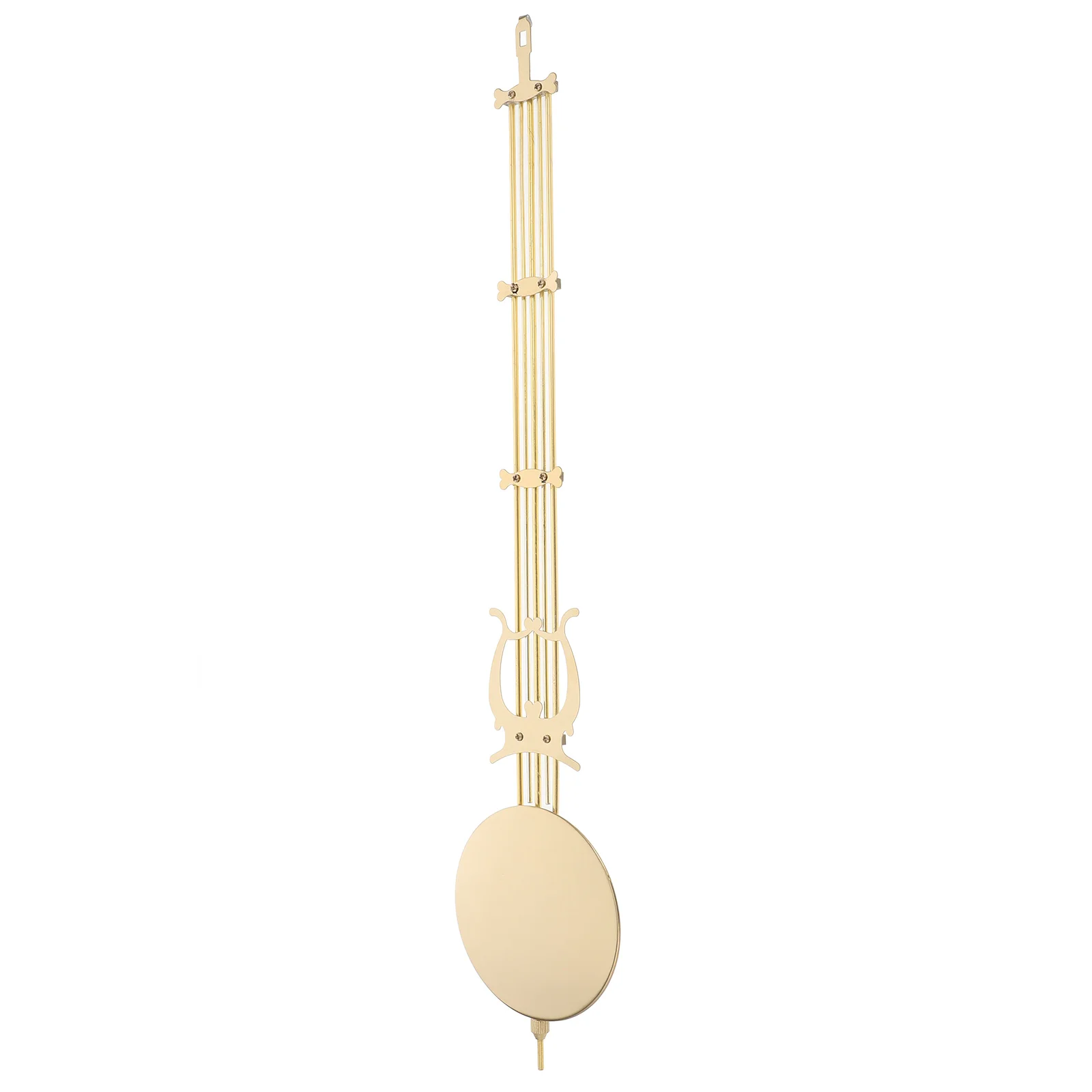 

Metal Clock Pendulum Golden Replacement Kit for Wall Clock Repair Parts DIY Accessories Pendulum Standing Grandfather Clocks