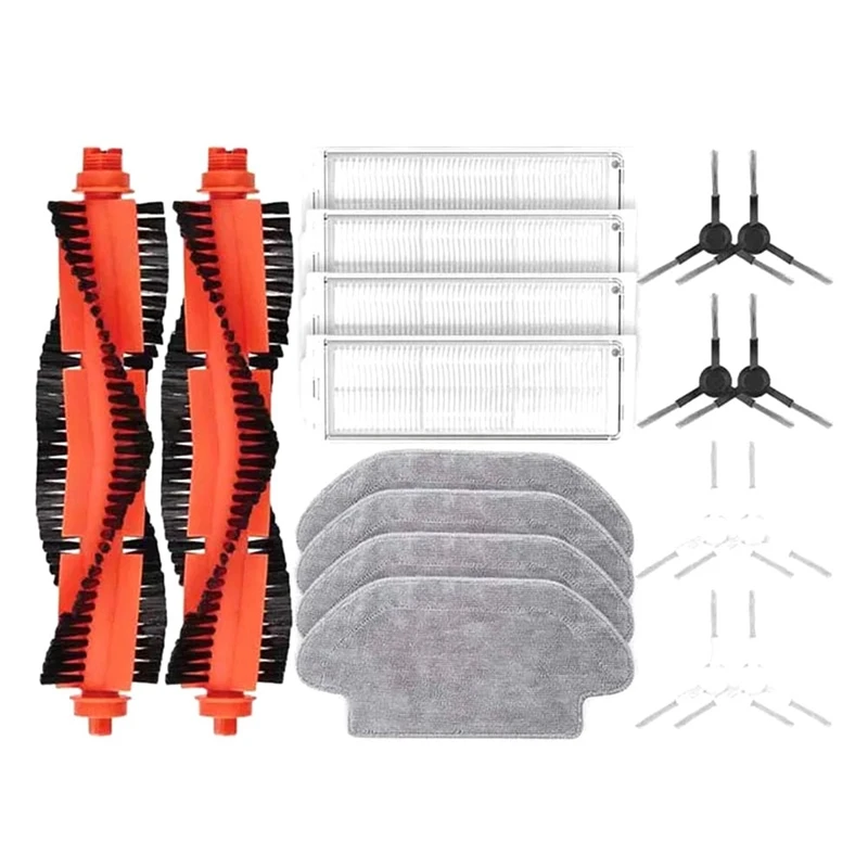 샤오미 미 로봇 진공 걸레 2S, 걸레 P, 걸레 Pro, XMSTJQR2S, STYTJ02YM 교체 액세서리, 헤파 필터 걸레